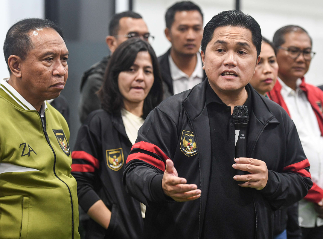 Erick Thohir Bantah Isu Keterlibatan Indonesia dalam Sanksi FIFA CMD368